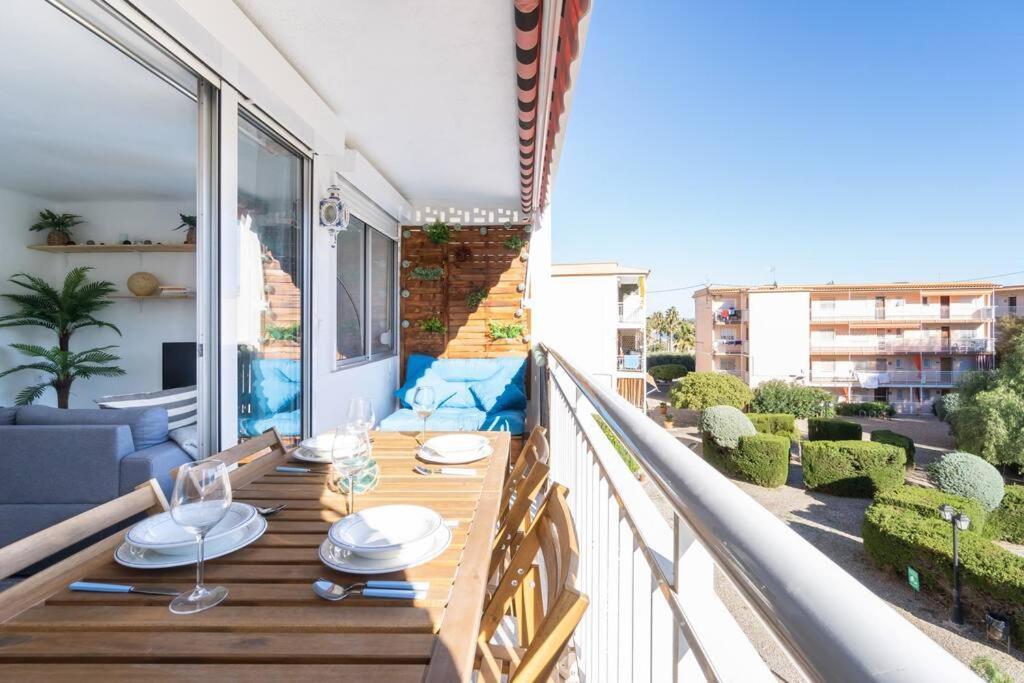 Privilegiado-Tarragona-50Mplaya-Wifi-Pool-Relax8 Eksteriør billede